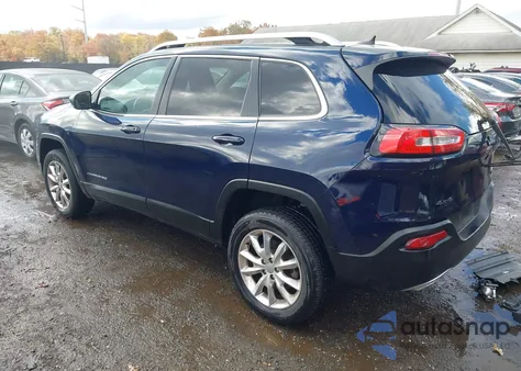 2015 Jeep Cherokee Limited z USA, uszkodzony, nr VIN 1C4PJMDS8FW584037